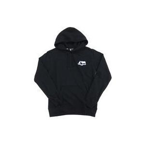 中古衣類 牛沢×KANGOL REWARD コラボパーカー ブラック ユニセックスMサイズ