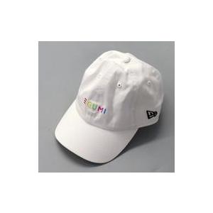江口拓也プロデュース EGUMI キャップ ホワイト 中古帽子 江口拓也 EGUMI×NEW ERA キャップ 「伊勢丹×TAKALAKA 『KOE