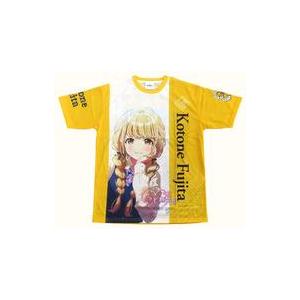 中古Tシャツ 藤田ことね 公式フルグラフィックTシャツ イエロー XL 