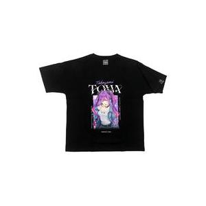 中古Tシャツ 常闇トワ 眷属Tシャツ ブラック フリーサイズ