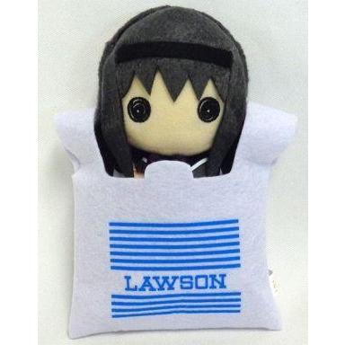 中古ぬいぐるみ 暁美ほむら ミニミニぬいぐるみ 「魔法少女まどか☆マギカ」 ローソンキャンペーングッズ