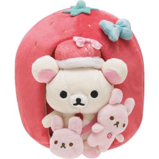 中古ぬいぐるみ コリラックマいちご生活セット ぬいぐるみ 「リラックマ」