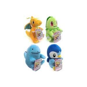 中古ぬいぐるみ 全4種セット つれてってぬいぐるみ カイリュー チコリータ ヌオー ポッチャマ ポケットモンスター 駿河屋ヤフー店 通販 Yahoo ショッピング