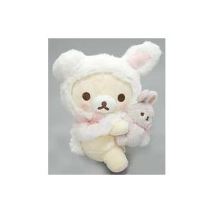 中古ぬいぐるみ コリラックマ ぬいぐるみ コリラックマとうさぎティー