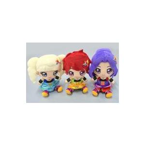 アイカツ　chibiぬいぐるみ　トライスター　3体セット 中古ぬいぐるみ トライスターver ユニットChibiぬいぐるみセット