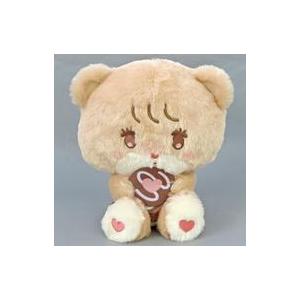 中古ぬいぐるみ ラテ ドーナツデザインBIGぬいぐるみ2 「mikko