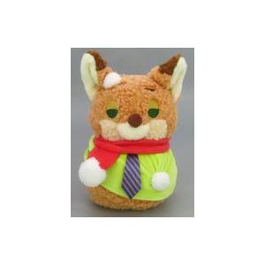 中古ぬいぐるみ ニック・ワイルド 雪だるまぬいぐるみ 「ズートピア