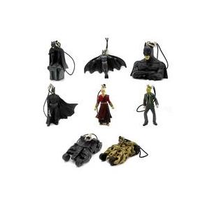 中古食玩 ストラップ 全8種セット 「バットマン ビギンズ フィギュア 