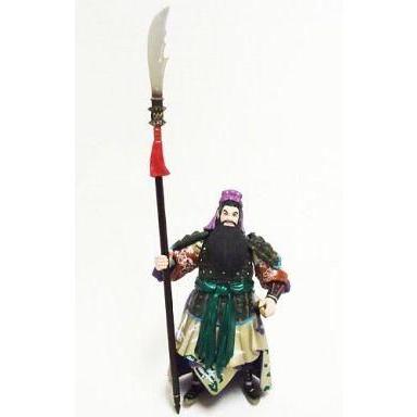 中古食玩 トレーディングフィギュア 関羽雲長 彩色版 「三国志 第壱集 