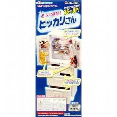 中古食玩 トレーディングフィギュア 光る冷蔵庫 ピッカリさん ぷちサンプルシリーズ 専用ディスプレイケース