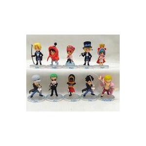 中古食玩 トレーディングフィギュア ワンピースコレクション ドレスローザの秘密 10体セット
