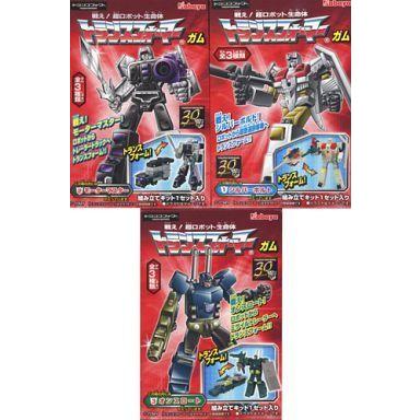 中古食玩 プラモデル 全3種セット 「戦え! 超ロボット生命体 トランスフォーマー ガム 新版第7弾」｜suruga-ya