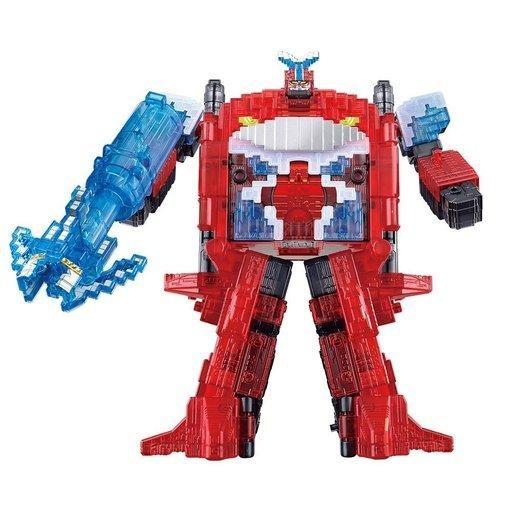 中古食玩 プラモデル ミニプラ 動物戦隊ジュウオウジャー 動物合体シリーズSP03 ドデカイオー クリアバージョン
