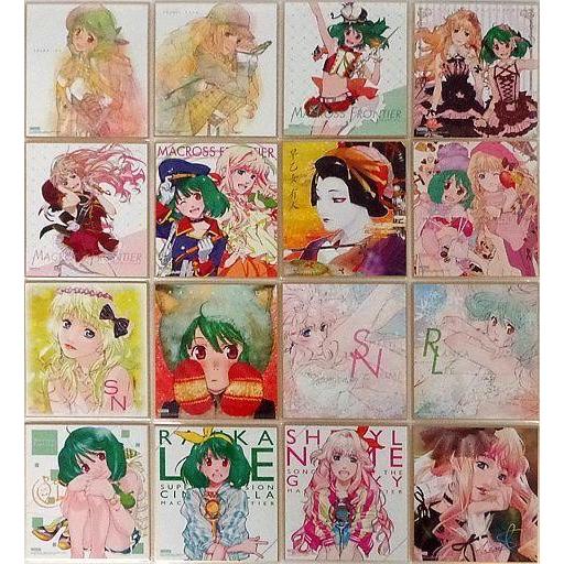 新品未開封】マクロスフロンティア 色紙ART 全16種セット マクロスF