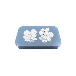 中古食玩 雑貨 イッカネズミ 4ひきかぞく 「プチ缶コレクション アート