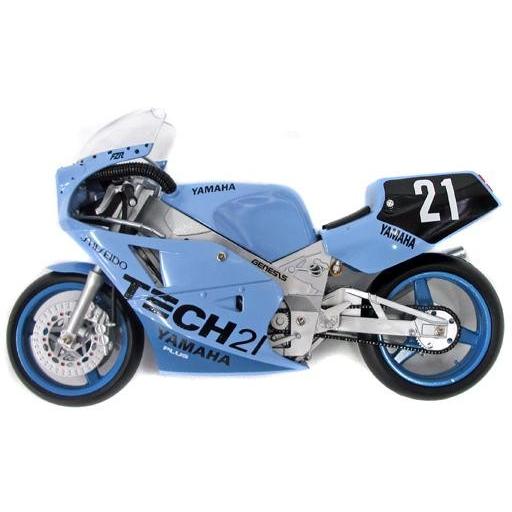 中古ミニカー 1/12 YAMAHA FZR750 TECH21(ブルー) 「ヤマハ バイク