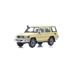 中古ミニカー 1/18 トヨタ ランドクルーザー 76 2017(ベージュ