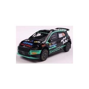 中古ミニカー 1/18 シュコダファビア ラリー2 2024年 WRC2 サファリ