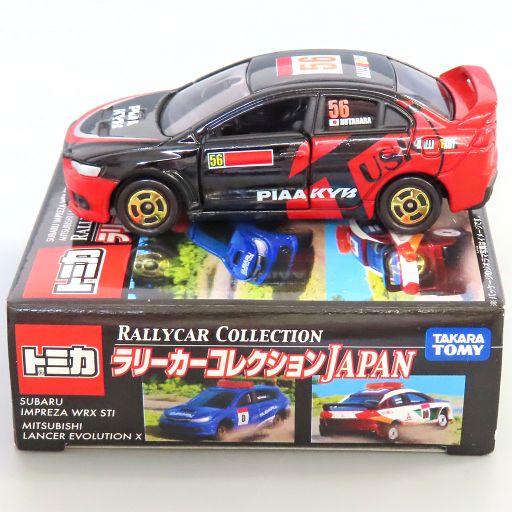 中古トミカ 1/61 三菱 ランサーエボリューションX #56(レッド×ブラック