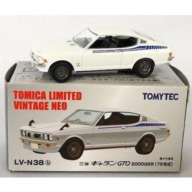 中古ミニカー 1/64 LV-N38b 三菱 ギャランGTO 2000GSR 75年式(ホワイト) 「トミカリミテッドヴィン｜suruga-ya