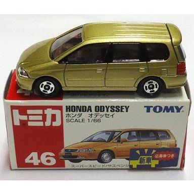 中古ミニカー 1/66 ホンダ オデッセイ(ゴールド/赤箱) 「トミカ No.46 