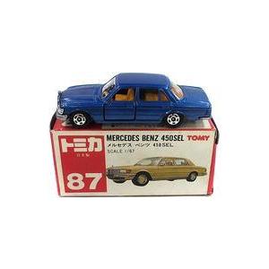中古トミカ 1/67 メルセデス ベンツ 450SEL(ブルー/赤箱/日本製) 「トミカ No.87」