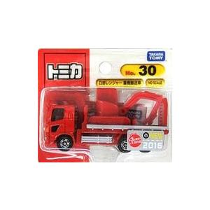 中古トミカ 日野レンジャー 重機搬送車(レッド) 「トミカ No.30