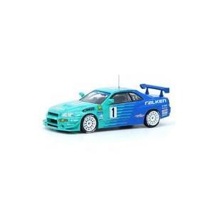 中古ミニカー 1/64 スカイライン GT-R R34 FALKEN スーパー耐久 2001冬 #1 [IN64-R34RA-FAL]