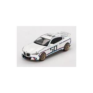 新品ミニカー 1/64 BMW 3.0 CSL 右ハンドル(ホワイト) 「ミニGT