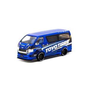新品ミニカー 1/64 Toyota Hiace Widebody Toyo Tires [T64-038-TOYO
