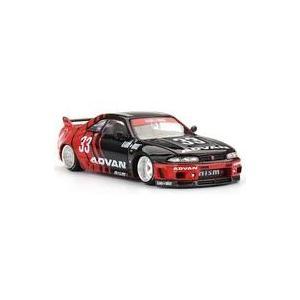 ジャパンモビリティショー福岡限定Nissan スカイラインGT-R 1\64 新品ミニカー 1/64 Nissan スカイライン GT-R R33 Kaido Works ADVAN
