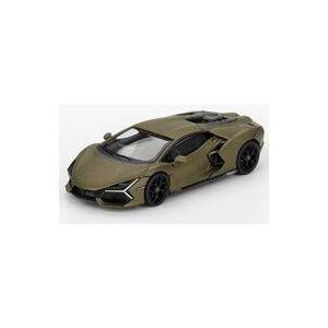 新品ミニカー 1/64 ランボルギーニ レヴエルト Verde Gea Matte(左