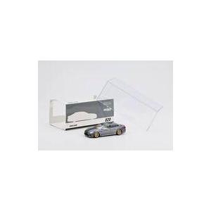 新品ミニカー 1/64 Lexus LS500(グレー)- Low-riding version -LHD