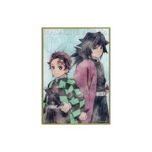 中古紙製品 26.竈門炭治郎＆冨岡義勇(縦長イラスト) アクリル色紙