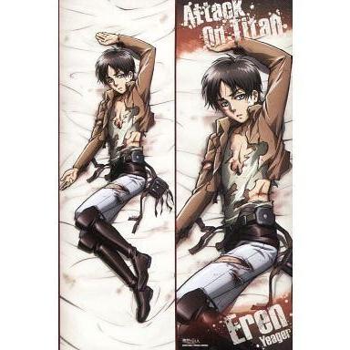 中古抱き枕カバー・シーツ(キャラクター) A.エレン・イェーガー 抱き枕カバー 「進撃の巨人」