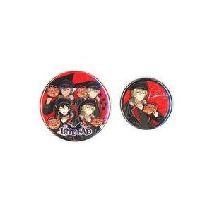 中古バッジ・ピンズ [単品] UNDEAD＆羽風薫 缶バッジセット(2種セット 