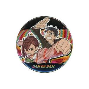 中古バッジ・ピンズ オカルン(高倉健)＆綾瀬桃(ポーズ) 「ダンダダン