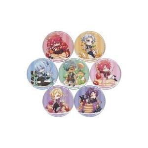 中古バッジ・ピンズ [単品] 集合 描きおろしちびキャラ缶バッジ7個