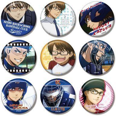 中古バッジ・ピンズ(キャラクター) 全9種セット 「ダイヤのA 御幸 