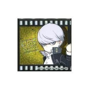 中古バッジ・ピンズ(キャラクター) P4主人公 「セガコラボカフェ ペルソナQ2 ニューシネマ ラビリンス スクエア