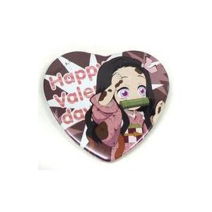 中古バッジ・ピンズ 竈門禰豆子 ハート形缶バッジ 「鬼滅の刃 ufotable