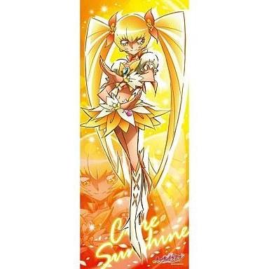 中古タペストリー キュアサンシャイン 等身大タペストリー 「ハートキャッチプリキュア!」
