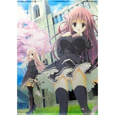 中古タペストリー [単品] 御桜稟＆夏目雫 B0タペストリー 「C86 サクラノ詩 タペストリーセット」