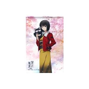中古タペストリー 両儀織＆ネコ A2タペストリー 「劇場版 空の境界 the Garden of sinners」