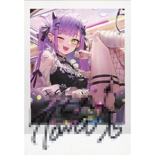 常闇トワ 直筆サイン入り チェキ風ブロマイドカード 開封済み 中古キャラカード 常闇トワ 直筆サイン入りチェキ風ブロマイドカード