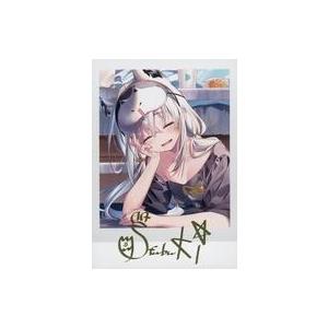 中古キャラカード 白上フブキ 箔押し複製サイン入りりいちゅ描き