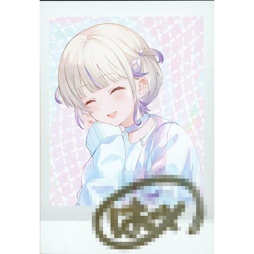 90 直筆サイン　チェキ風ブロマイドカード 桃鈴ねね 直筆サイン入り 西沢5ミリ描き下ろし チェキ風ブロマイド