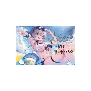中古ポストカード わたお先生描き下ろし白銀ノエル直筆サイン入りポストカード 「バーチャルYouTuber ホ