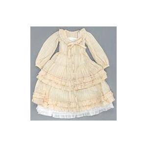 中古ドールアクセサリー SD/DD用 夢見る少女ドレス(ライトベージュ) 「ホワイトローズコレクション」 ボークスショップ＆ホ