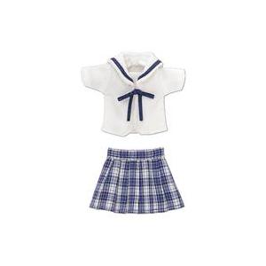 中古ドールアクセサリー 1/12 ピコニーモ用 白襟チェックセーラー服set